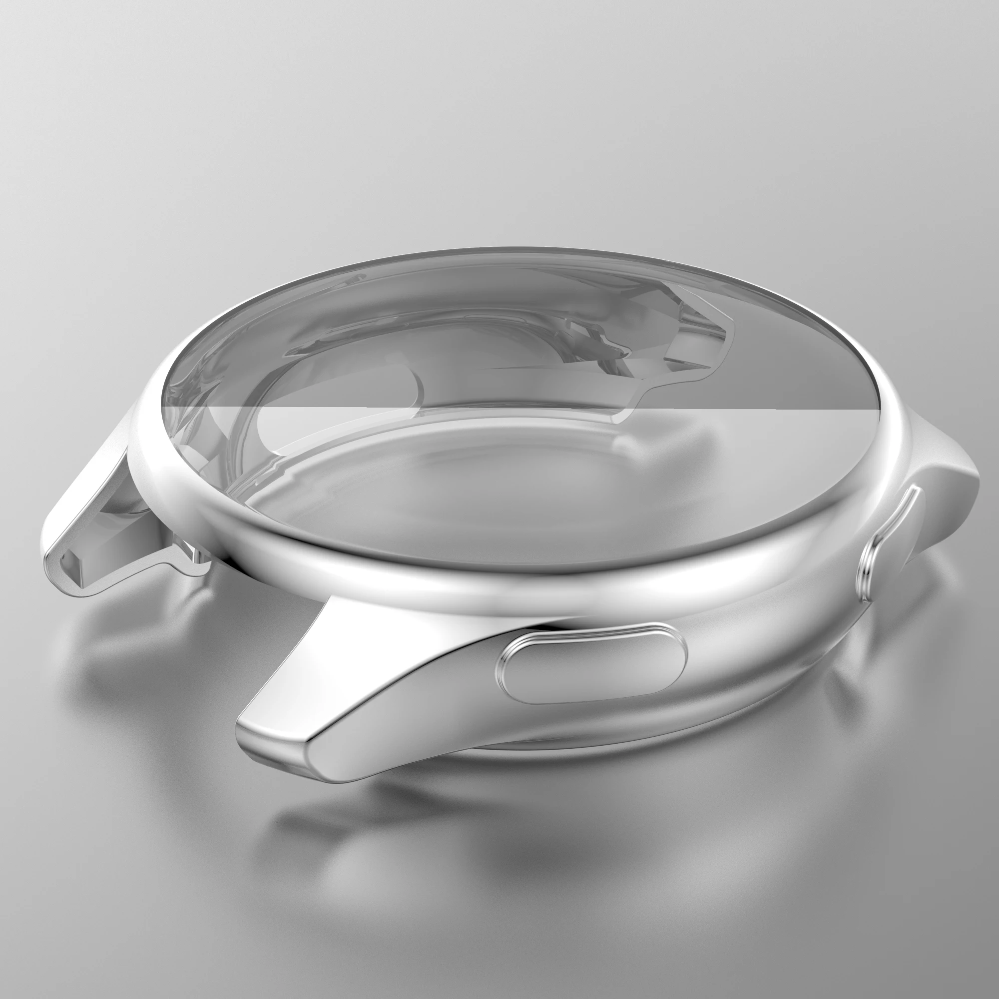 Screen Protector Case Frame for Oneplus Watch TPU Plating All-Around Cover One Plus Protection Cases Shell Accessories