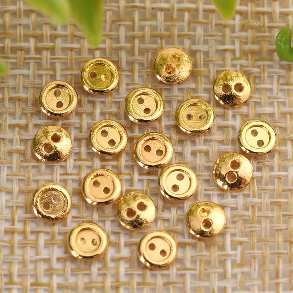 20/40/Pack 4mm Handmade Doll DIY Doll Clothes Mini Buttons Round Candy Color Buttons For Doll Toys Clothes Accessories