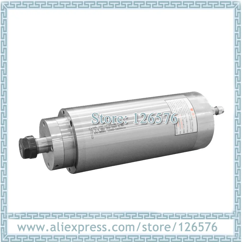 

GDK100-12-24Z/2.4-4.4 Permanent power 12000-24000rpm 2.2kw ER20 4 Bearing spindle motor AC380V Water cooled spindle motor