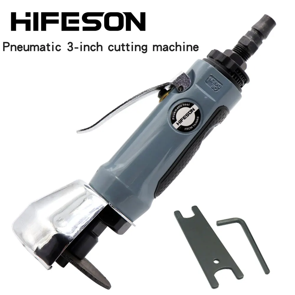 HIFESON High Quality 3 Inches Mini Pneumatic Cutting Tool Air Tools Cutter Machine with High Speed