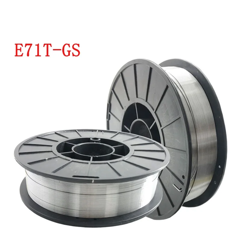 0.5KG/1KG E71T-GS Flux Cored Gasless Welding Wire No Gas or MIG Steel Welding Wire 0.8mm/1.0mm Self-Shielded Welding Wire