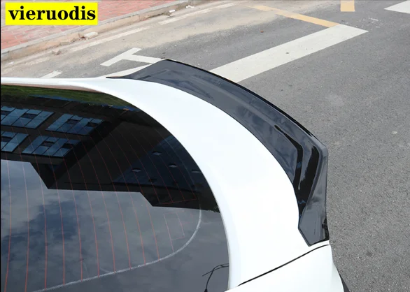 Fit For MG 6 MG6 2017 2018 2019 ABS / Carbon Fiber Exterior Rear Spoiler Tail Trunk Boot Wing Decoration Car Styling