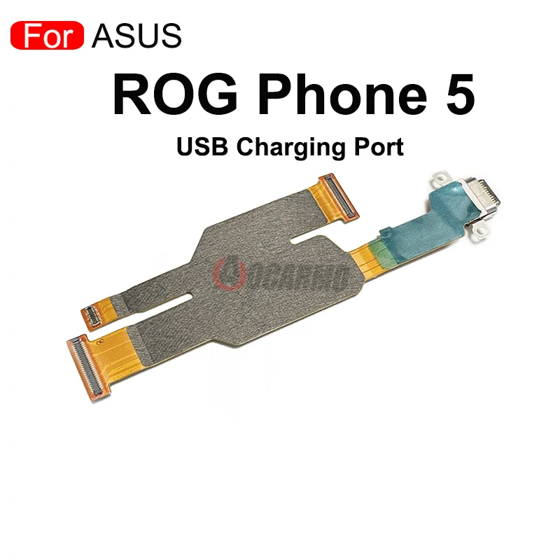 USB Charger Port For ASUS ROG Phone II 1 2 3 5 6 7 Rog8 ZS600KL ROG3 ZS660KL ZS661KS Rog5 Rog6 Charging Dock Flex Cable Repair