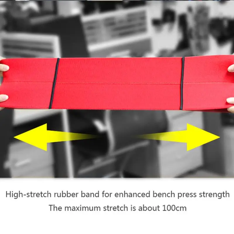 Gym Weightlifting Resistance Band Bench Press Sling Elbow Fitness Elastic Bandage Elbow Sleeves Slingshot Support