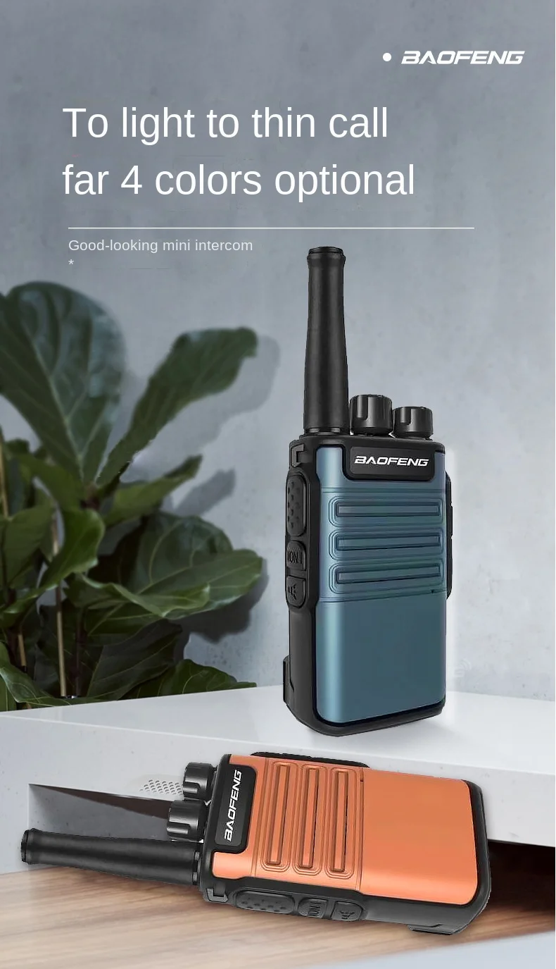 Baofeng BF-V8 Portable Walkie Talkie High Power Mobile Radio Walkie-Talkie Suitable for Civil Hotel Dining Outdoor