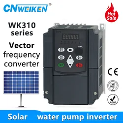 Solar water pump inverter DC to AC 0.75kw-11kw 220V or 380V Output Variable frequency speed controller for water pump