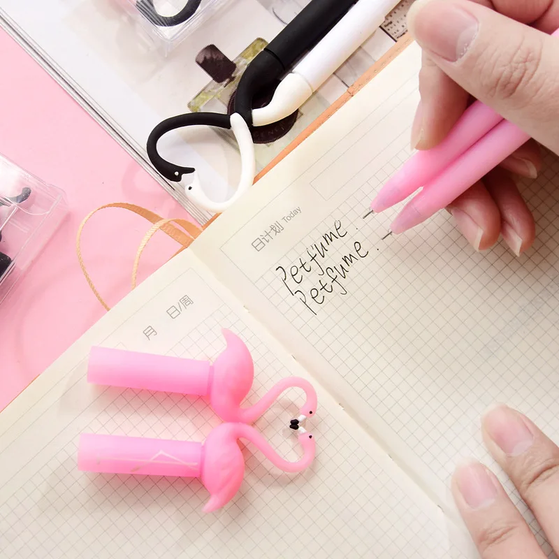 20 Cái/lốc Dễ Thương Cặp Đôi Bút Kawaii Bút Kawaii Đồ Dùng Học Tập StationeryGel Bút