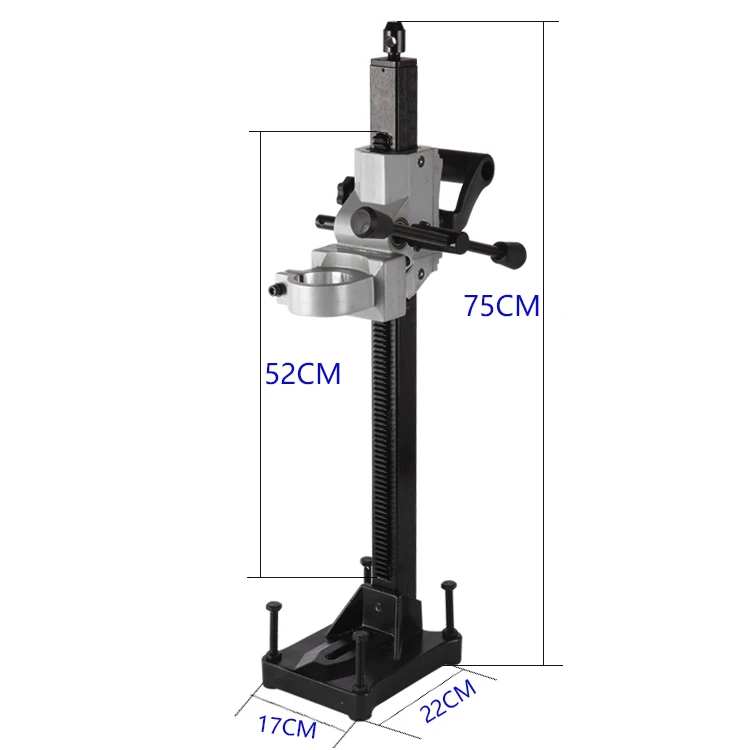 Rig bracket diamond drill rig bracket aluminum derrick rhinestone frame 62MM