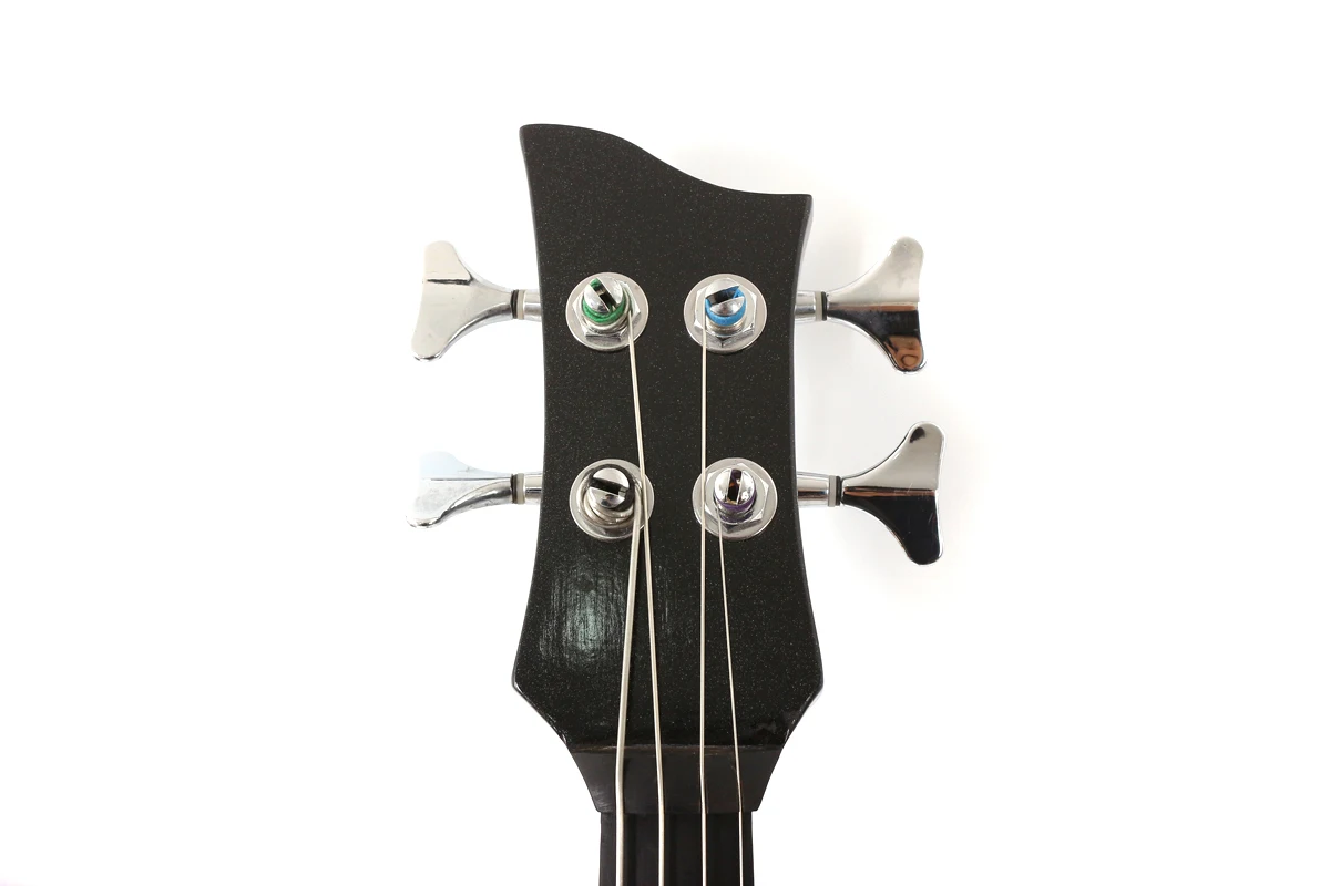 4/4 Electric Cello 4 String Silent Powerful Sound Ebony Part Top Grade Black Color