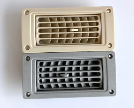 2pcs Bus air-conditioning vents and other vehicles louver vents beige gray auto parts openings