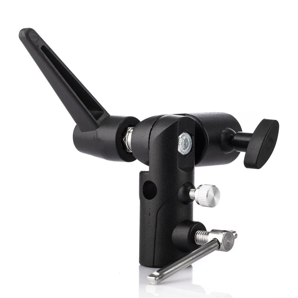 Flash Bracket Hot Shoe Umbrella Holder Light Stand Bracket Mount Adapter for Tripod photography photographic photo studio