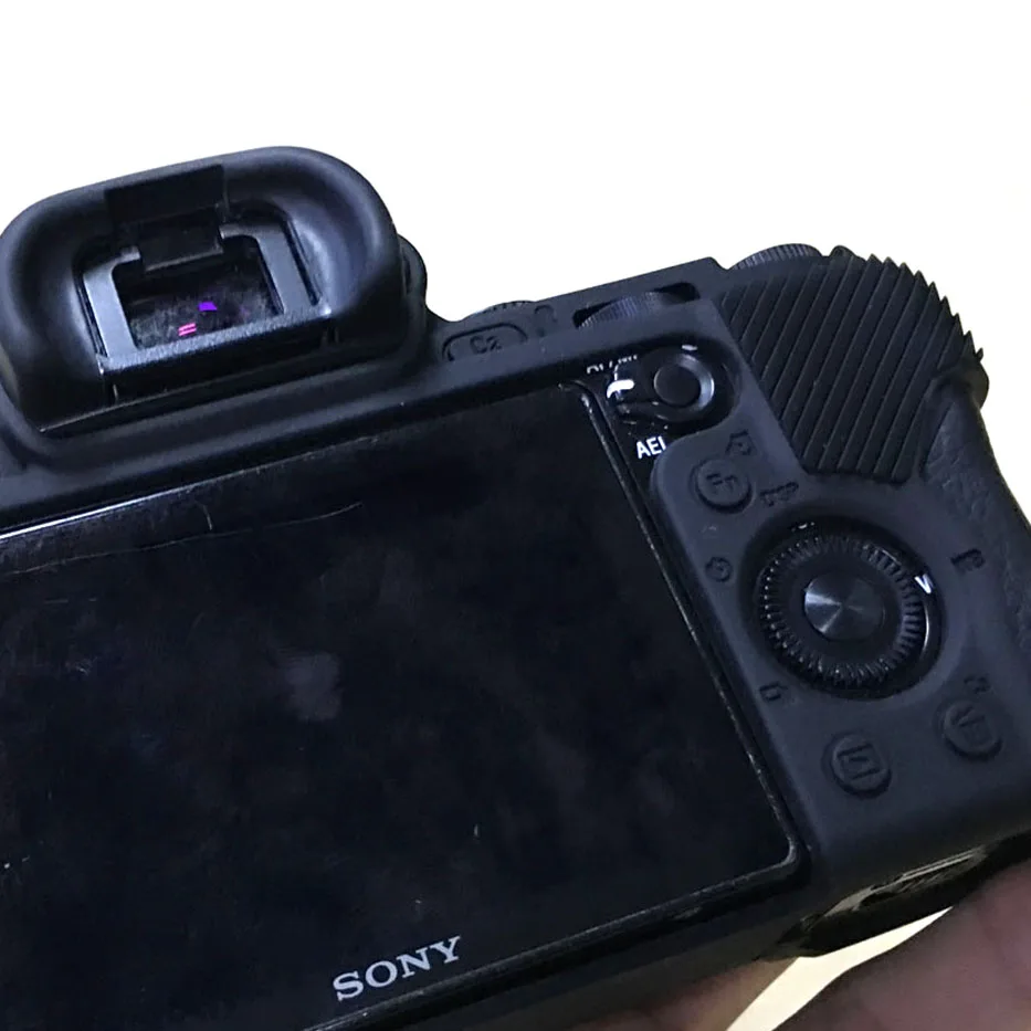 Capa de câmera de silicone macio para Sony A7R A7S A7 Capa protetora de borracha para corpo