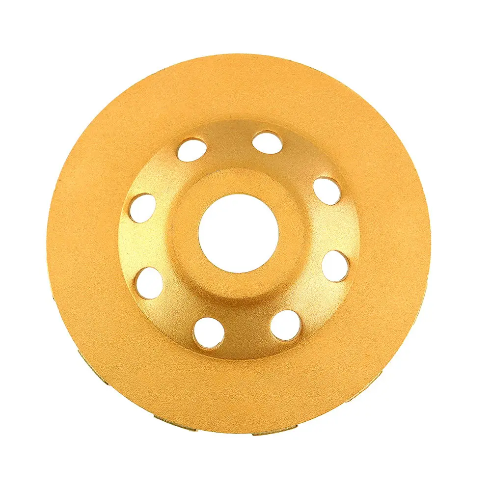 RIJILEI 100mm Thickened Diamond Disc Metal Morble Polishing Pad Granite Grinding Wheel Concrete Floor Grinding Bowl MX33