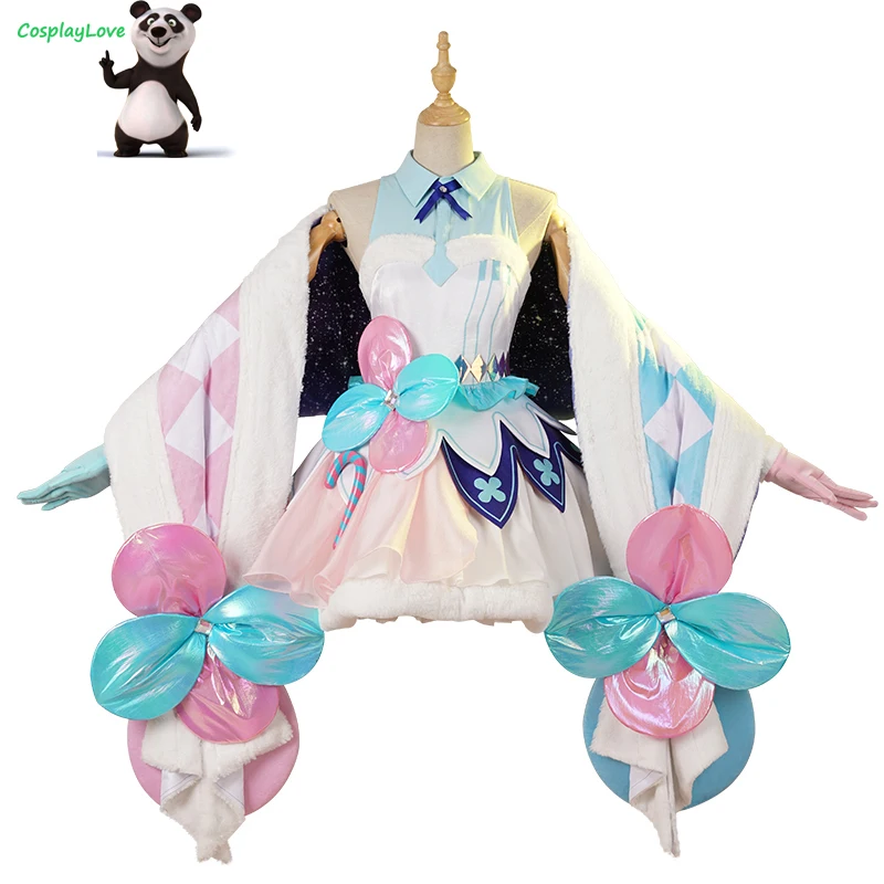 CosplayLove Miku 2020 Magical Mirai Tokyo Cosplay Costume Cute Dress For Christmas Halloween