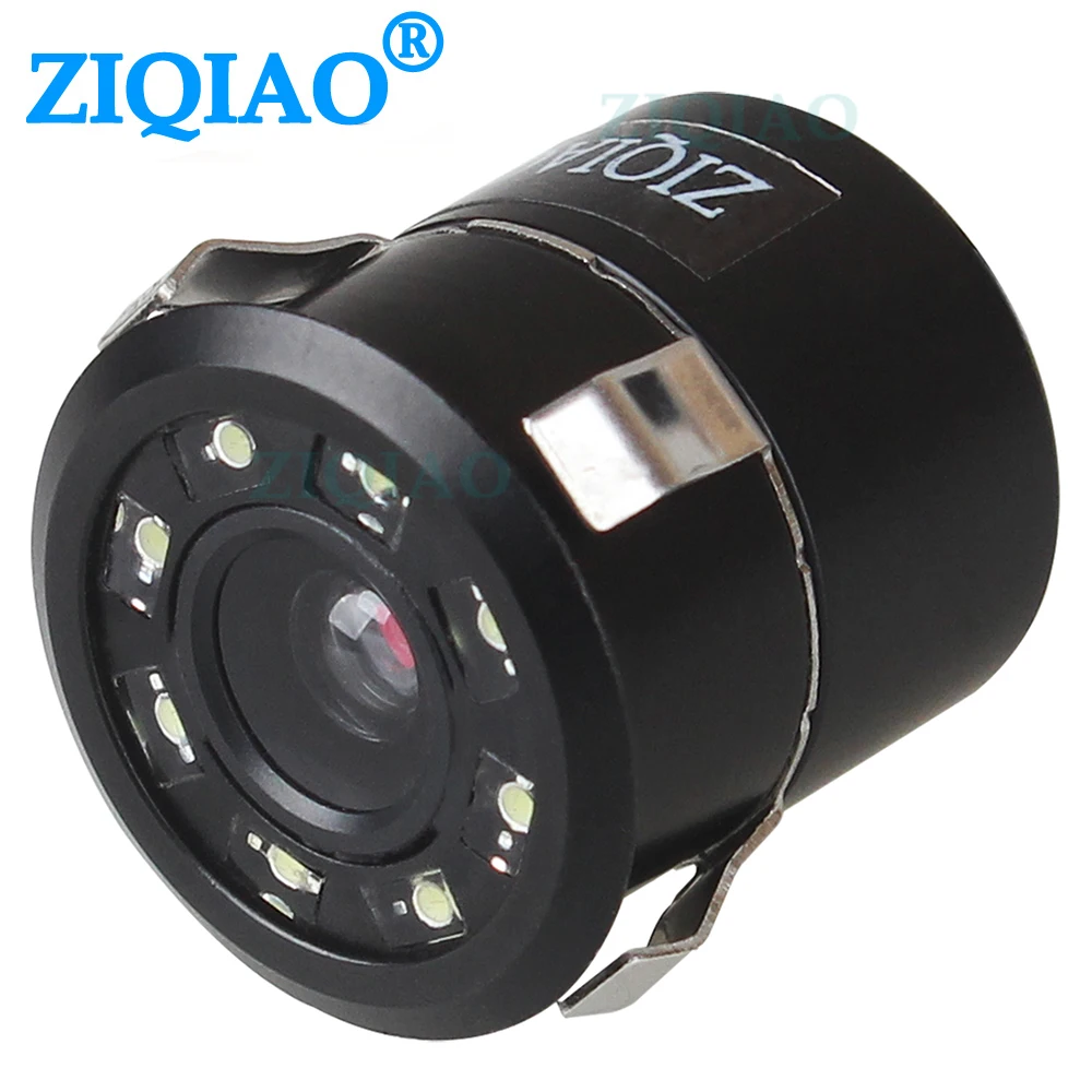 

ZIQIAO Car Reversing Rear View Camera 8 LED Night Vision HD Backup Camera HS017