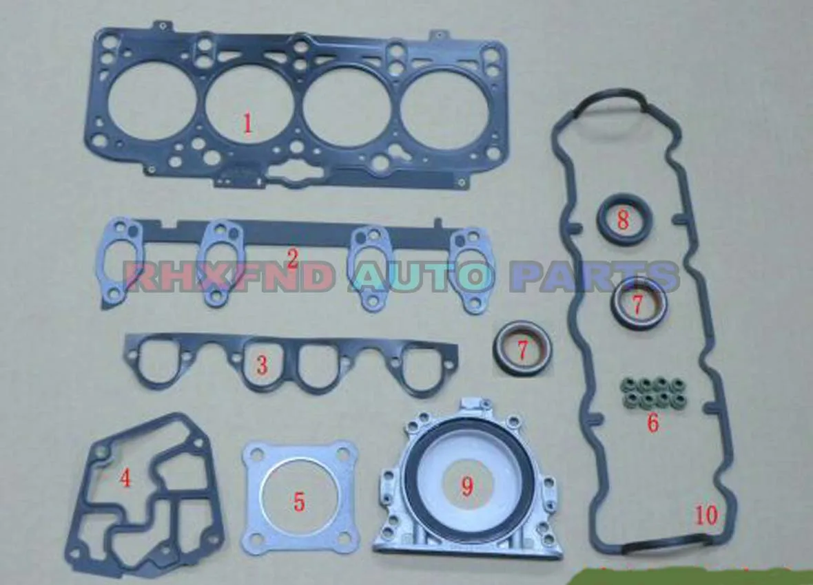 038 198 012 T 038198012T Enginer Overhaul Gasket Kit FOR Volkswagen Beetle Golf Jetta Diesel Turbocharged 1.9L 8V L4 1998-2004