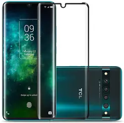 Full Cover Tempered Glass for TCL 10 20 PRO Screen Protector Curved 3D Full Cover Film Phone Protective for TCL 10 Plus TCL 10L