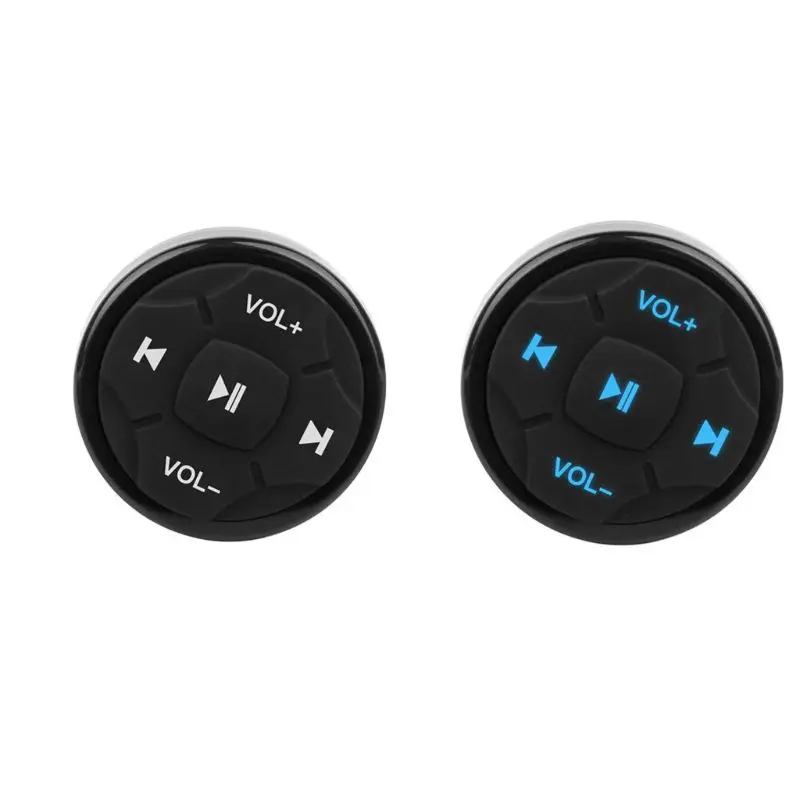 Universal Car Steering Wheel Wireless Bluetooth Remote Control Media Button for Mobile Phone Controller Car Kit