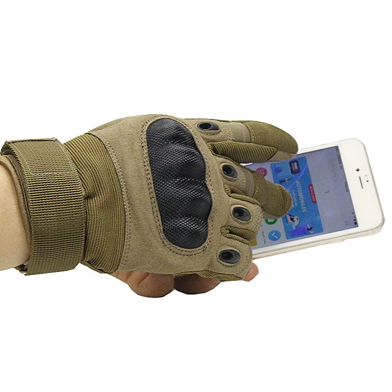 Black Male Special Forces Tactical Gloves Women Men\'s Touch Screen Cycling Training Non-slip Combat Sports Motorcycle Gloves