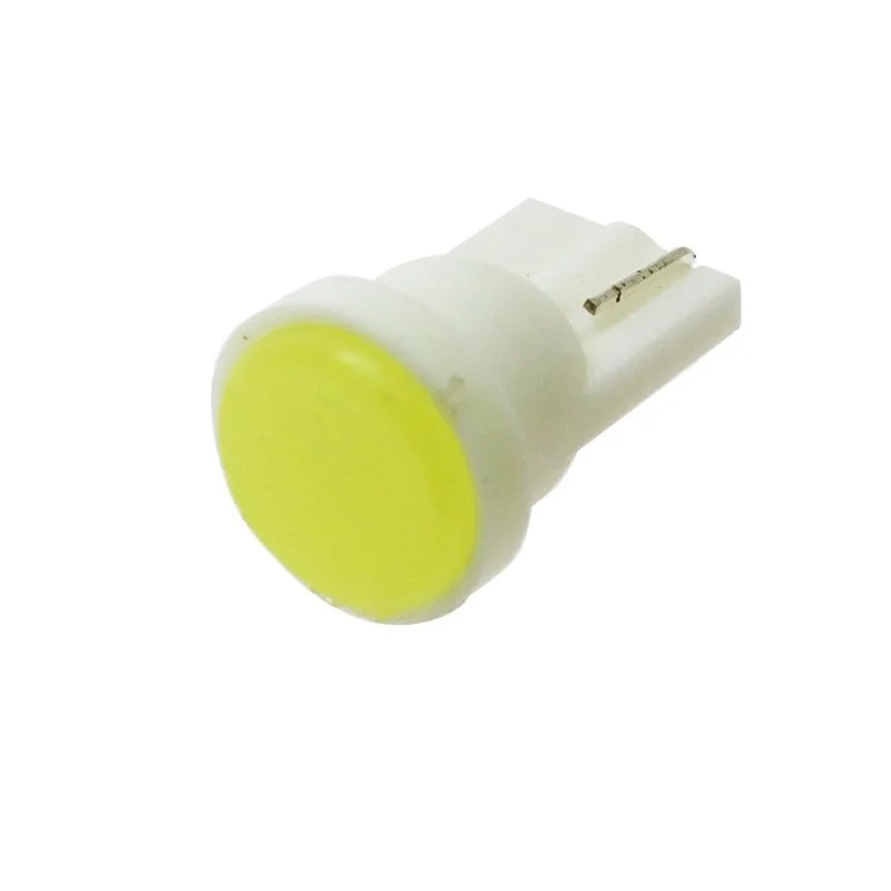 10pcs T10 COB W5W Car Interior LED Wedge Door Instrument Side Bulb License Plate Lamp Car Light Bulbs DC 12V