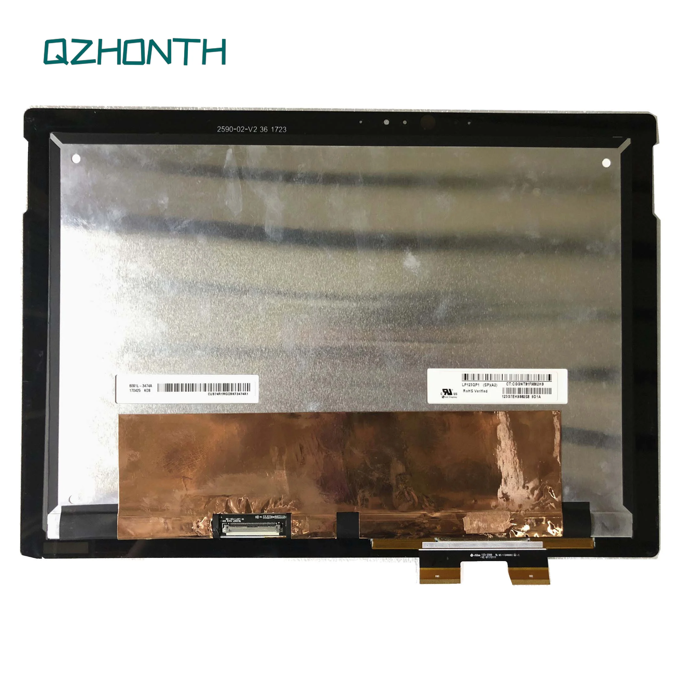 

Laptop LCD Touch Screen Assembly For HP Spectre x2 12-C Series LP123QP1-SPA2 12.3"