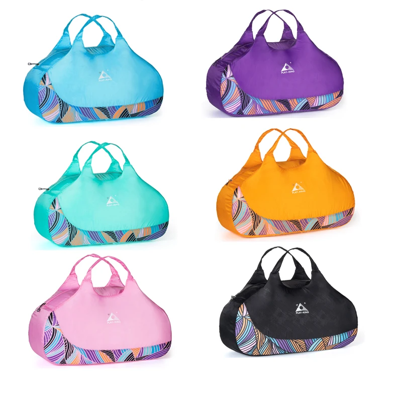 playking new style foldable holdall duffel bag gym traveling sports outdoor light weight folding haver bag