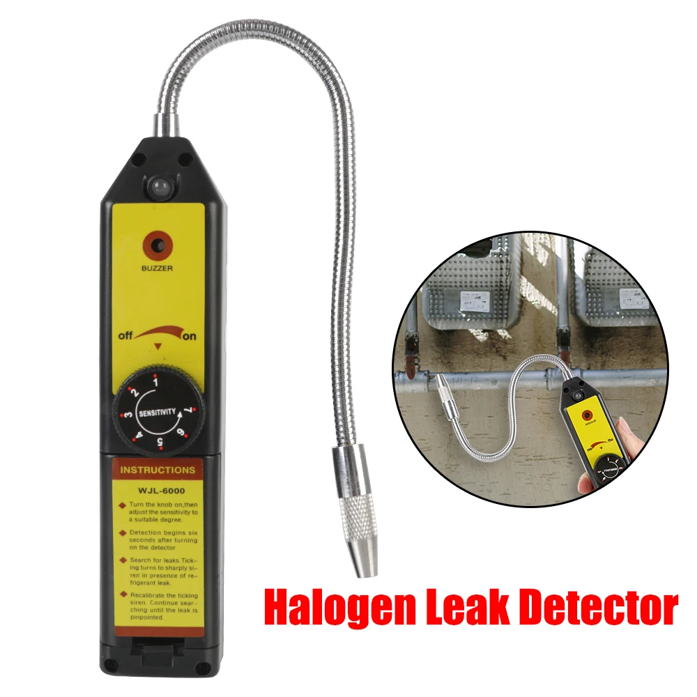 Car Tester Diagnostic Tools Air Conditioning Freon Refrigerant R22 R134A Gas Leakage Test Halogen Leak Detector Auto Accessories