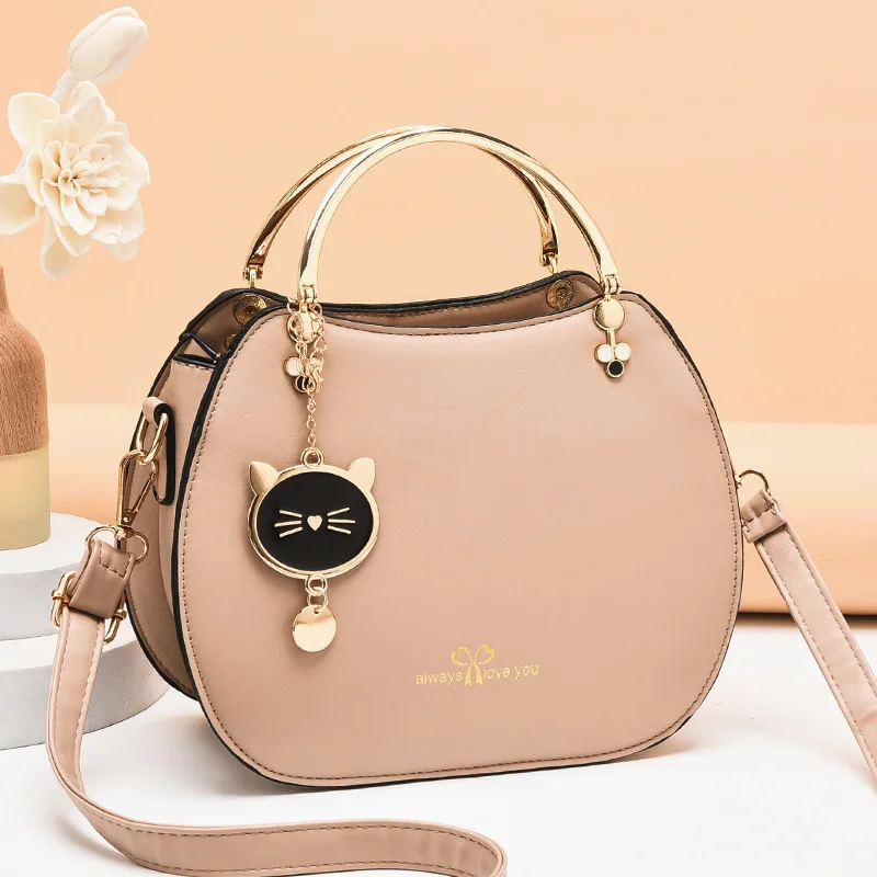 2022 NEUE Nette Kätzchen Damen Schulter Taschen Koreanische Mädchen Shell Kleine Tasche frauen Messenger Taschen Weibliche Handtasche Sac EIN haupt