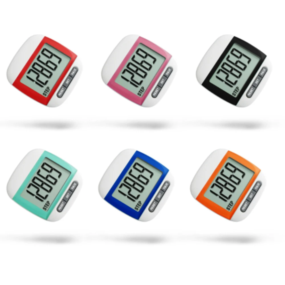 Imagem -02 - Waterproof Walking Step Counter Contador de Calorias de Movimento Pedômetro Digital Multifuncional para Corrida Leve Fácil de Transportar