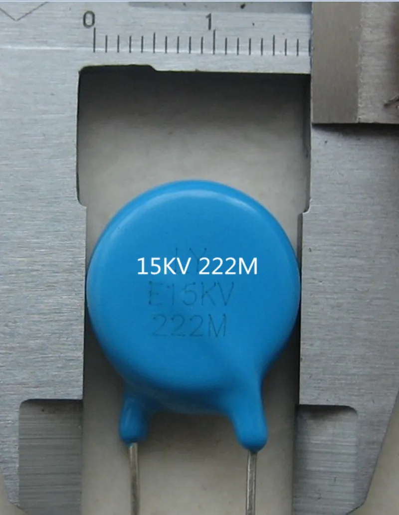 New 15KV 222M  E15KV   222M  40KV 222   222 40KV 2200PF  high voltage ceramic capacitor