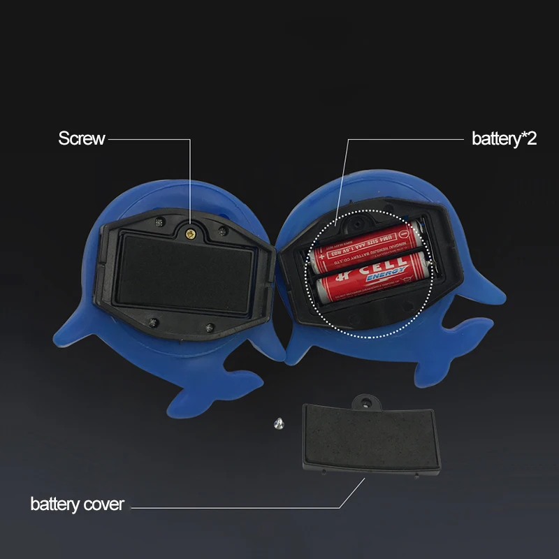 Bel bambino LED faro AAA batteria forma animale simpatico faro torcia sulla testa per ragazzo ragazza campeggio regalo creativo per bambini