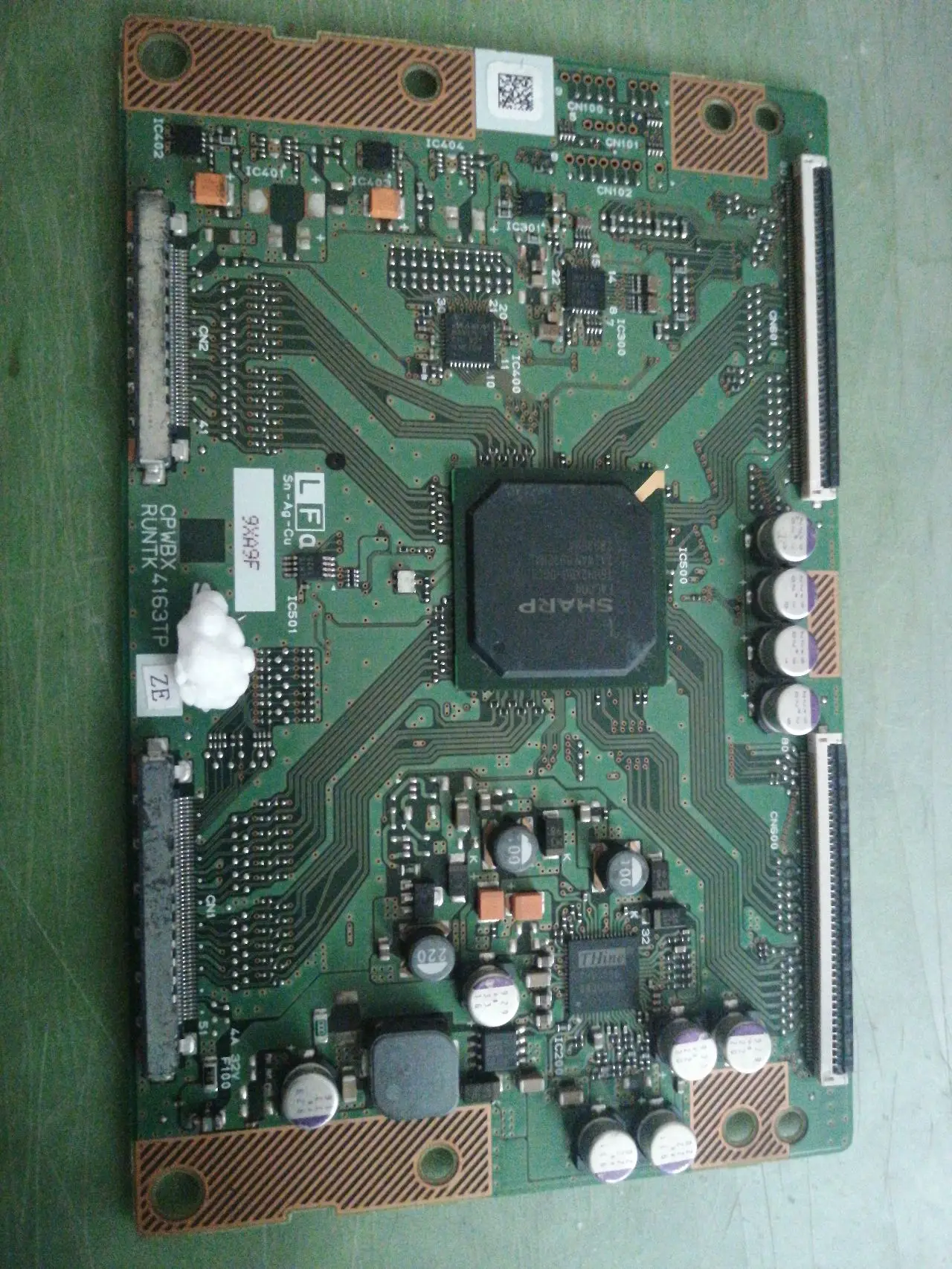 Carte logique de connexion LCD, 4163TP ZZ ZK ZE uniquement CPWBX runkt