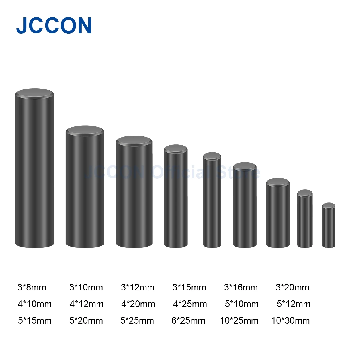 20Pcs Ferrite Bead Cores ROD CORE R High Frequency Anti-Interference SMPS RF Ferrite Inductance 3*8 10 12 15 16 4*15 5*20 6*25