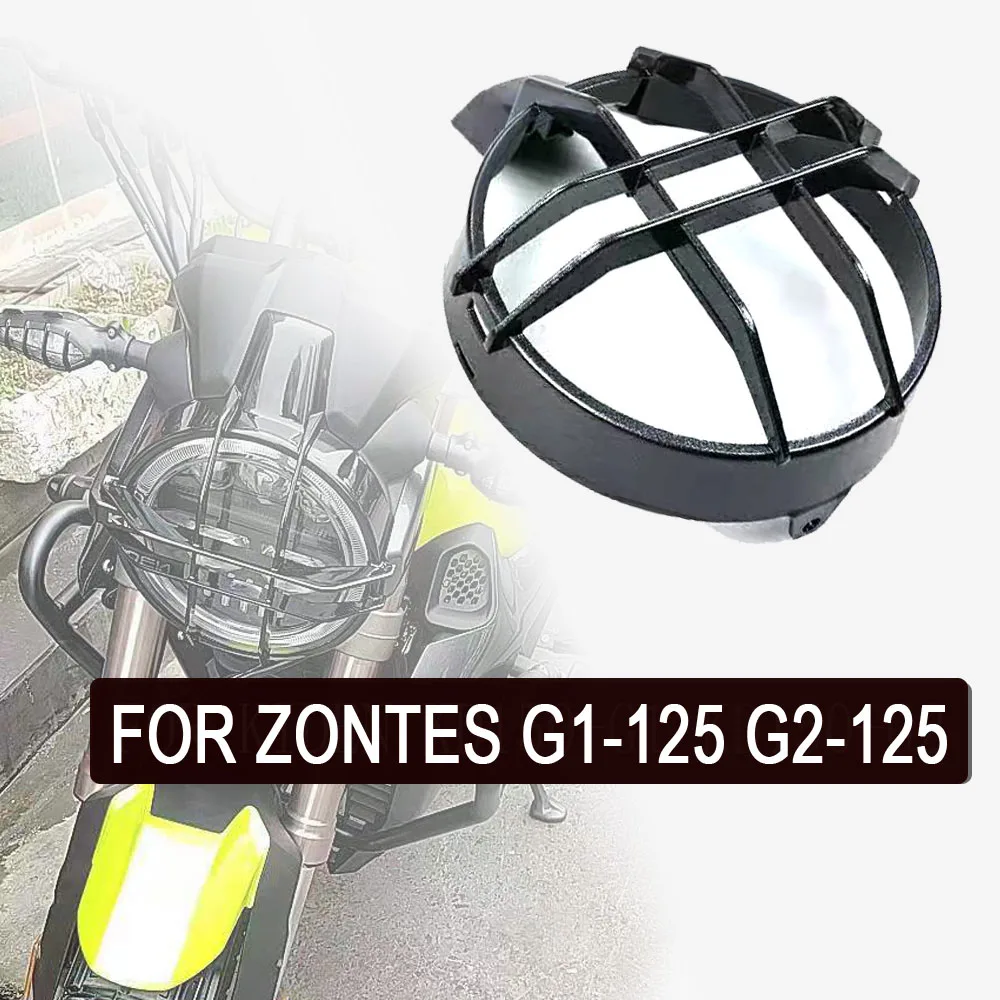 

For Zontes G1-125 G2-125 Motorcycle Headlight Protection Headlight Lampshade Zontes G1-125 G2-125 G1 125 G2 125