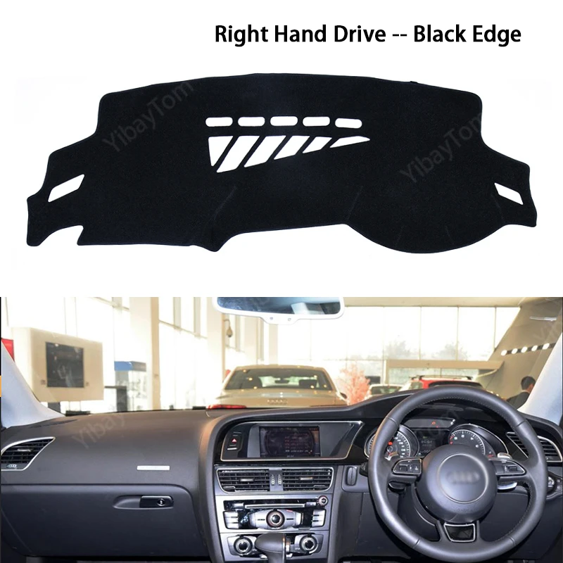 Car Dashboard Cover for Audi A5 B8 2007-2016 8T A S-line S5Mat Protector Sun Shade Dashmat Board Pad Auto Carpet