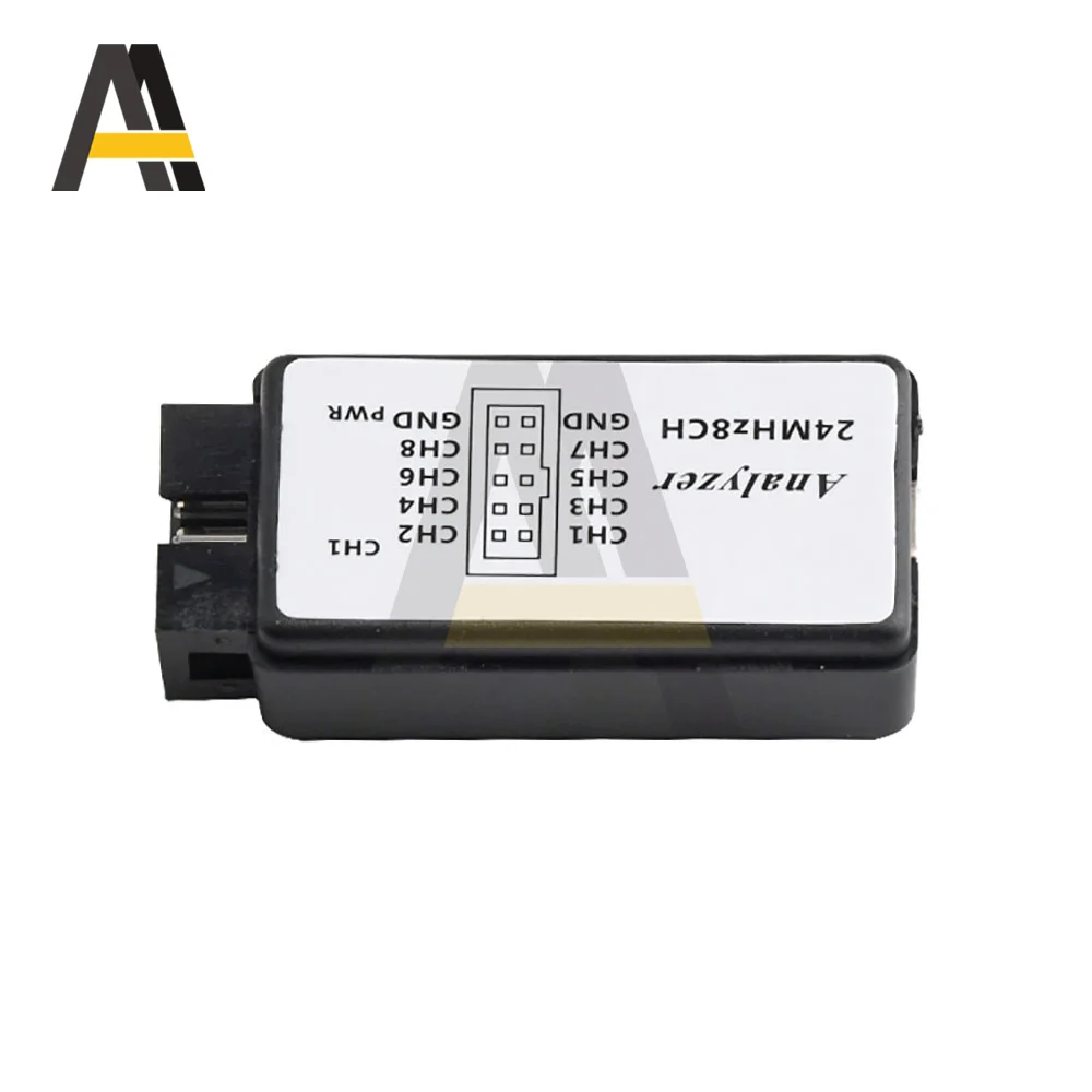 Imagem -02 - Analisador Lógico do Usb 24mhz Canais 24m Segundos Analisador Lógico Depurador para o Braço Fpga Lógica Analisador Lógica Lógica 24m 8ch