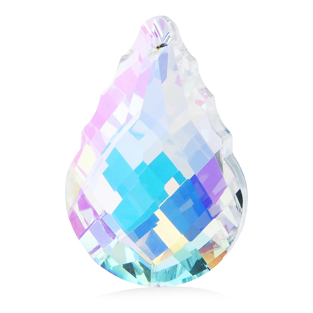 Парная Ретро Тыква, высококачественный хрустальный кулон в виде сердца, стеклянный граненый богемный кулон для изготовления «сделай сам», ожерелье, кулон, ювелирные изделия, рождественский подарок