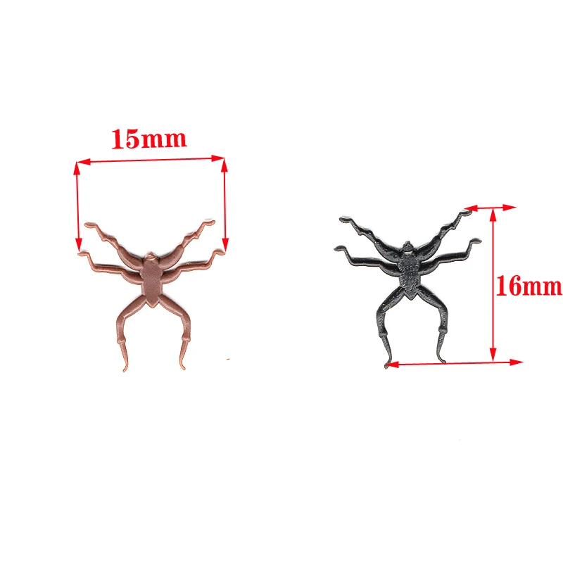 Royal Sissi new 20pcs pack realistic housefly legs fly tying artificial terrestrial insect soft rubber legs fly tying materials
