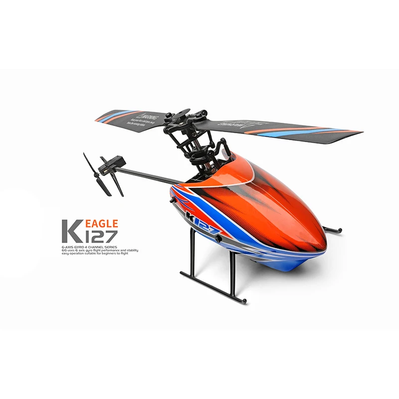 Parkten Original Wltoys V911S Upgraded K127 2.4G 4CH 6G Gyro Aileronless RC Helicopter RTF RC Airplane Children\'s Gift Fun