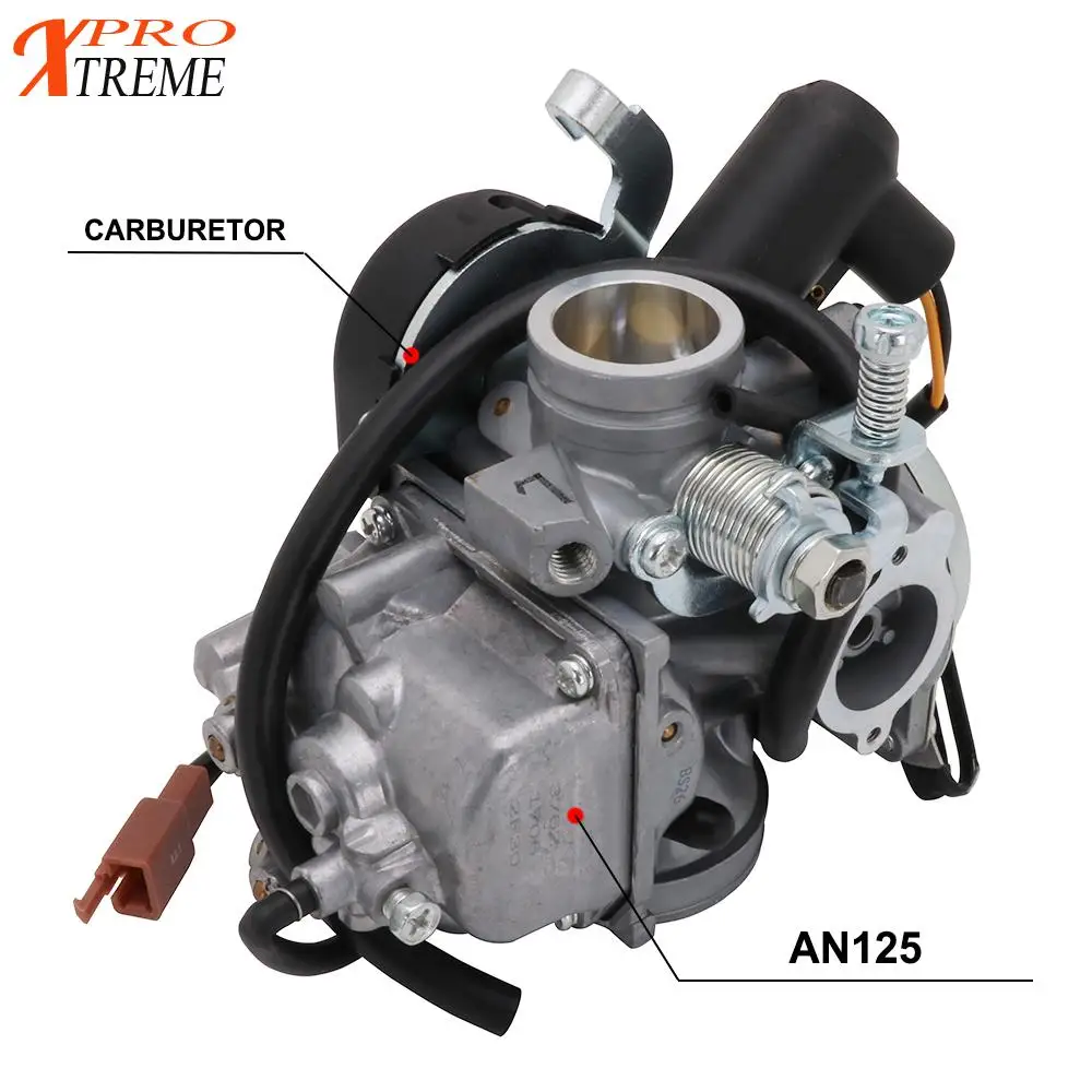 

26mm Motorcycle Carburetor Carb Carburador For SUZUKI Suzuki AN125 AN 125 Scooter ATV Motorbike Part Accessories