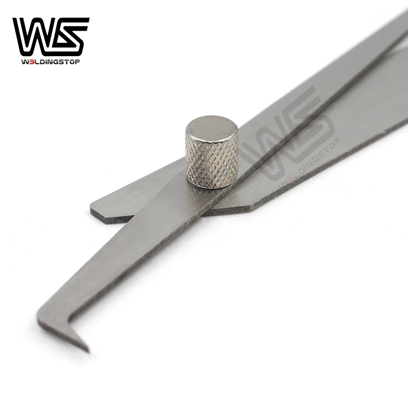 MINI V-WAC Welding Pit Undercut precise inspection Gauge 0-2mm 0.2mm Increment measuring tools