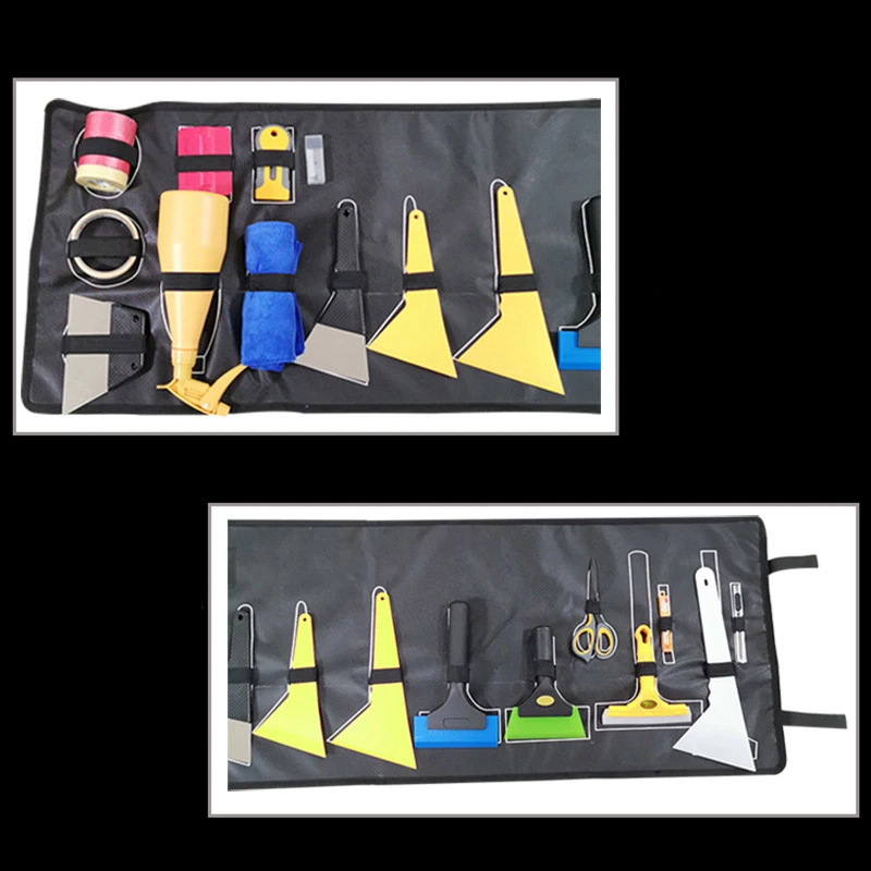 Car film tool kit, film tool kit, car body carry-on film cutting gasket steel scraper plastic scraping beef tendon scraping kit