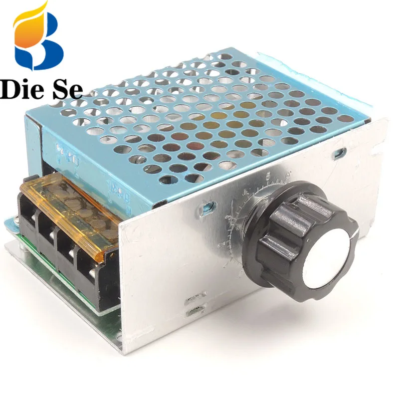 Adapter AC220V 4000W single-phase Knopf Kontinuierlich Variabler Transformator für Motor Geschwindigkeit Regler und LED Helligkeit Control