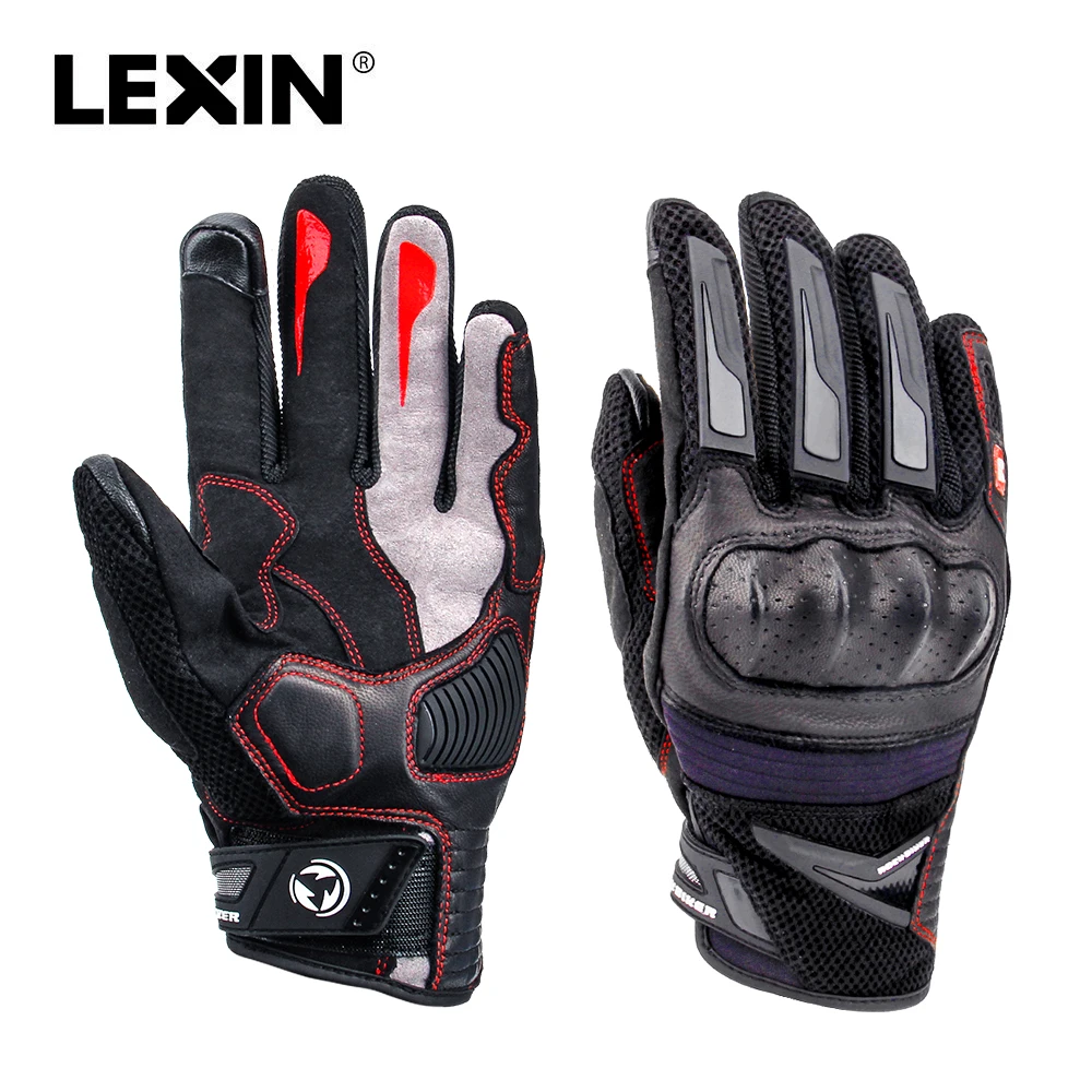 TPU Knuckle Portection Motorcycle Riding Breathable Gloves for Summer, Anti-crash/Anti-slip Moto Guantes de Motocicleta Racing