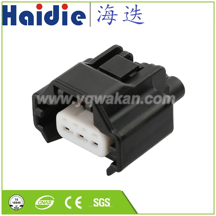 

Free shipping 2sets 3pin Auto Electri wire harness plugIgnition coil plug plastic connector 7183-7874-30