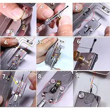 Full Metal Fishing Hook Knotting Tool & Hook Loop Maker & Decoupling Remover #2