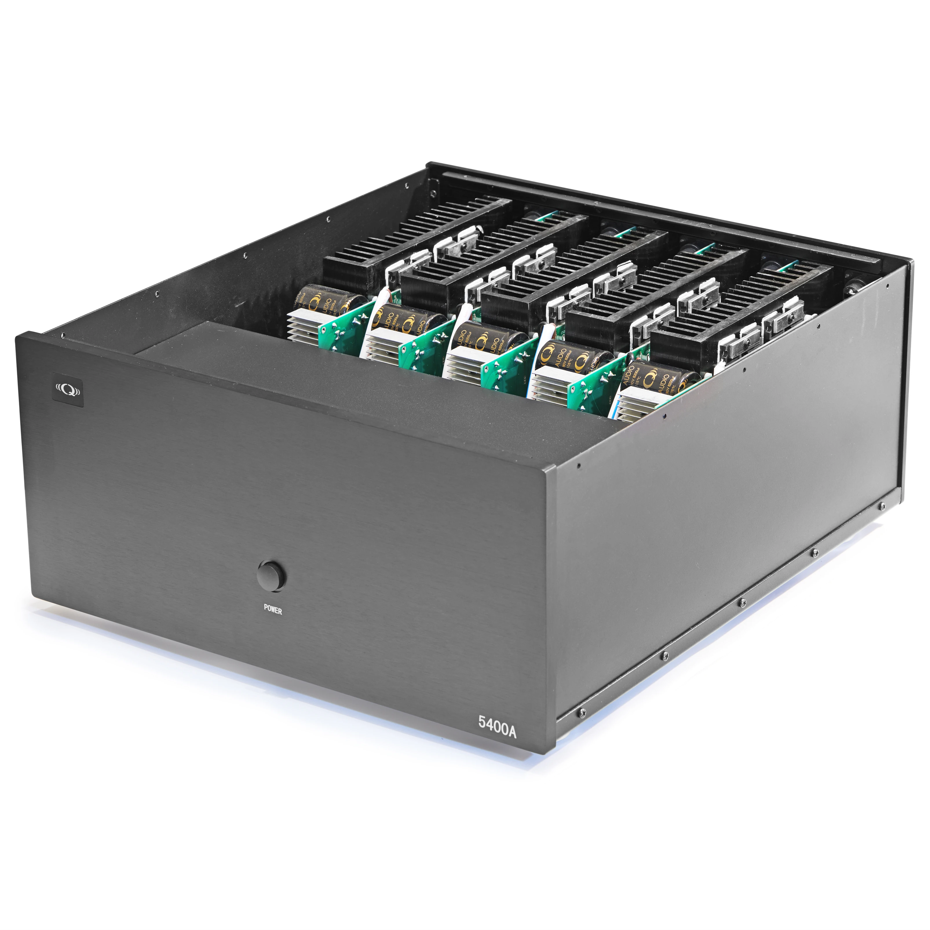 5 Channels AV Power Amplifier Yc-5400a High Power Rear Stage HiFi Power Amplifier 400w*5 8Ohms 600w*5 4Ohms