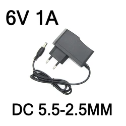 AC 100-240V to DC 6V 1A 1000ma power supply adapter charger For Blood Pressure Monitor sphygmomanometer tonometer B.Well PRO-33