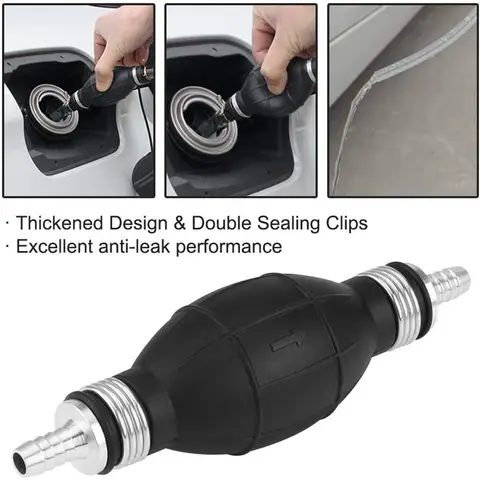 6/8/10/12mm Handbränslepump Manuell oljepump Bränsle Gas Bensinöverföringsverktyg För att göra allt för brännbart bil Moto Boat 8 best sales manuell pump - №8