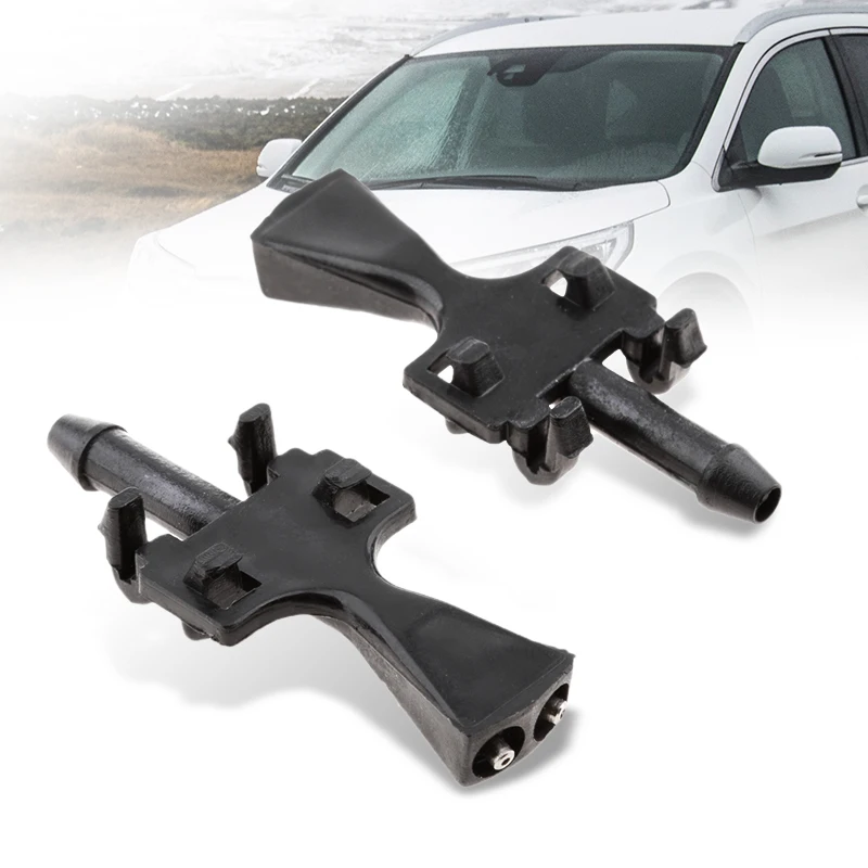 

1 Pair Car Auto Windshield Washer Wiper Water Spray Nozzle for OPEL MERIVA-A Efficiently Prolong The Wiper Blade Life Time